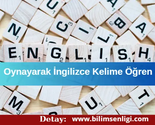 8. Sınıf Oynayarak İngilizce Kelime Öğrenmek ingilizce kelime öğrenmek