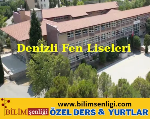 Denizli Fen Liseleri LGS Taban Puanları 2025 Denizli Fen Liseleri