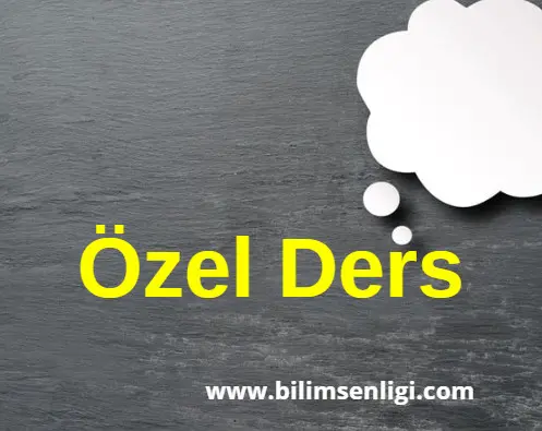 ozel-ders Özel ders