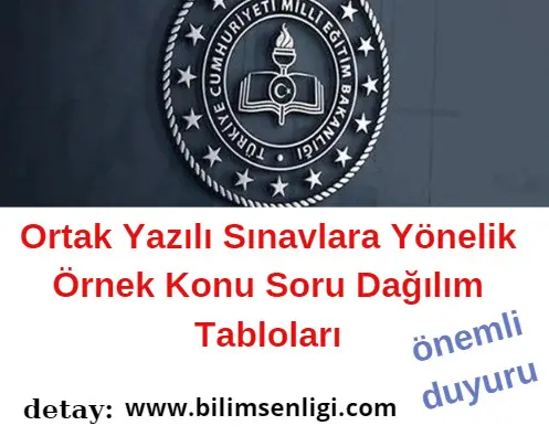 Ortak Yazılı Sınav