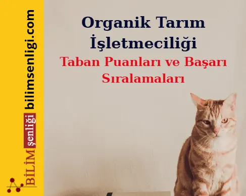 Organik Tarım İşletmeciliği Bölümü (Eşit Ağırlık) Taban Puanları ve Sıralamaları (2025/2024) Organik Tarım İşletmeciliği Bölümü