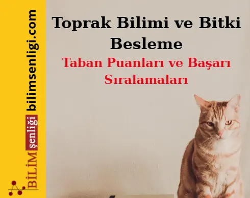 Toprak Bilimi ve Bitki Besleme Bölümü (Sayısal) Taban Puanları ve Sıralamaları (2025/2024) Toprak Bilimi ve Bitki Besleme Bölümü